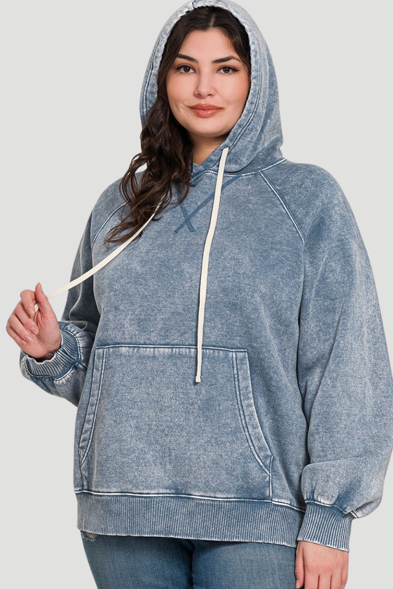 Acid Wash Hoodie
