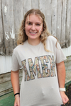 Camo Amen Graphic Tee