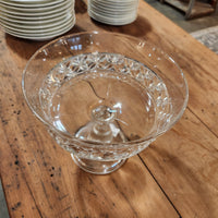 Antique 1889 Glass Compote