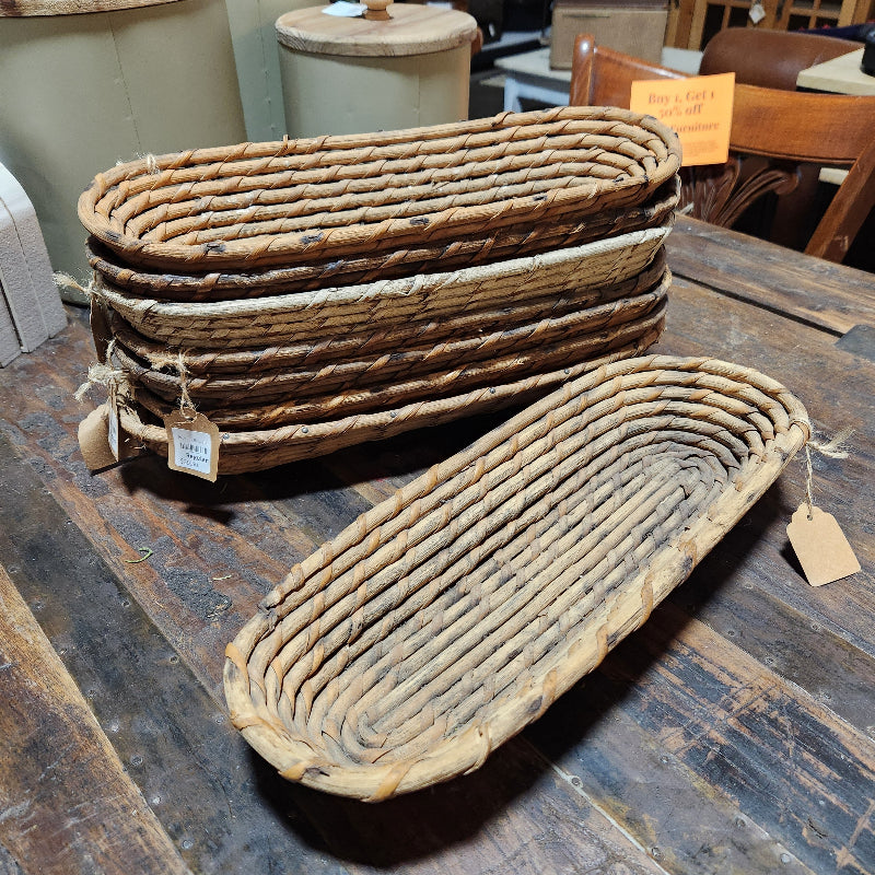 Antique Bread Proofing Basket