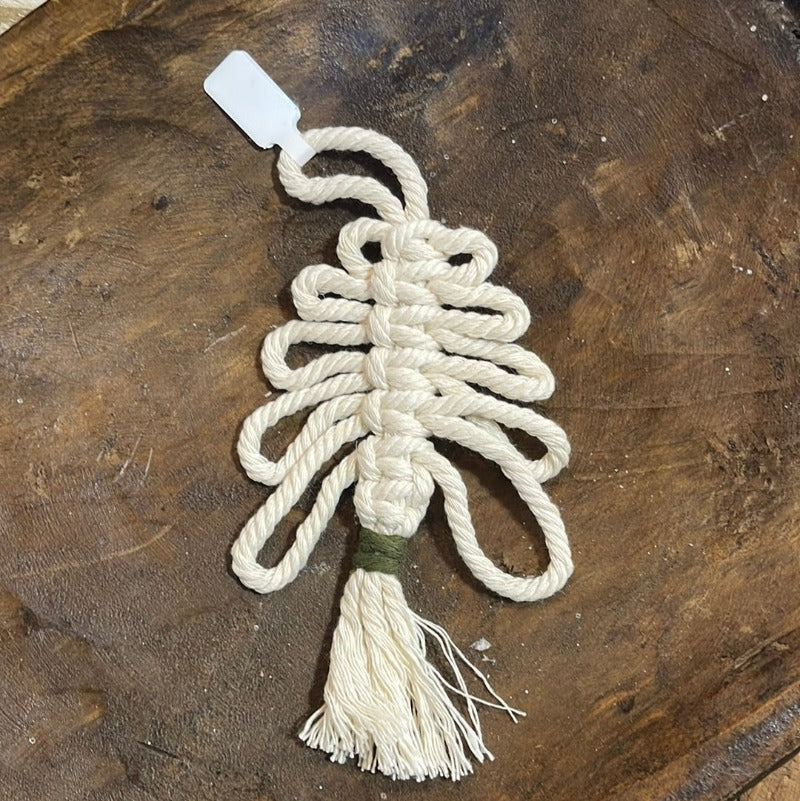 macrame ornament