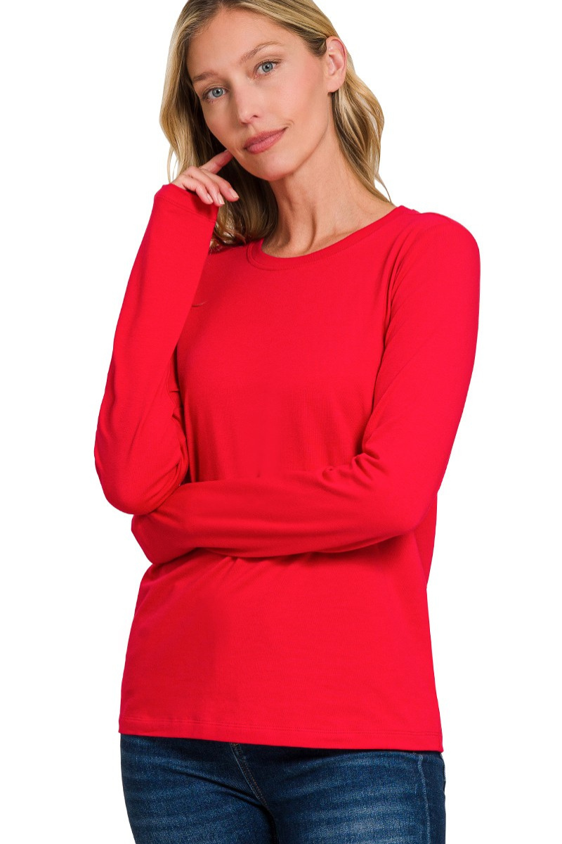 Basic Crewneck Long Sleeve
