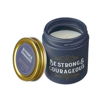 Be Strong & Courageous Candle
