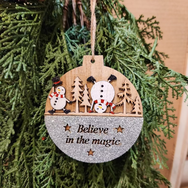 Believe in the Magic Ornament