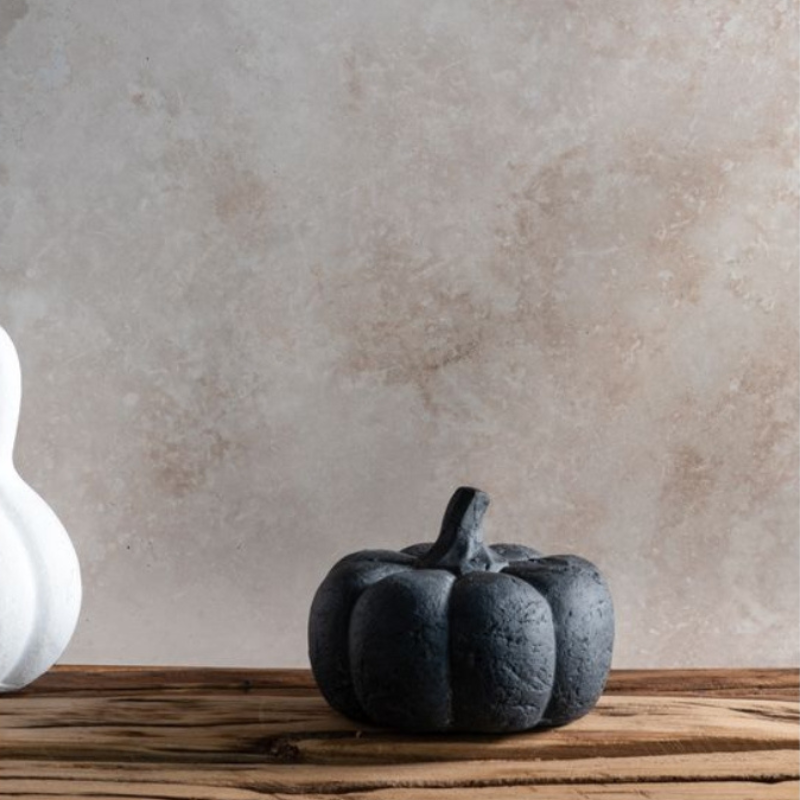 Black Terracotta Pumpkin