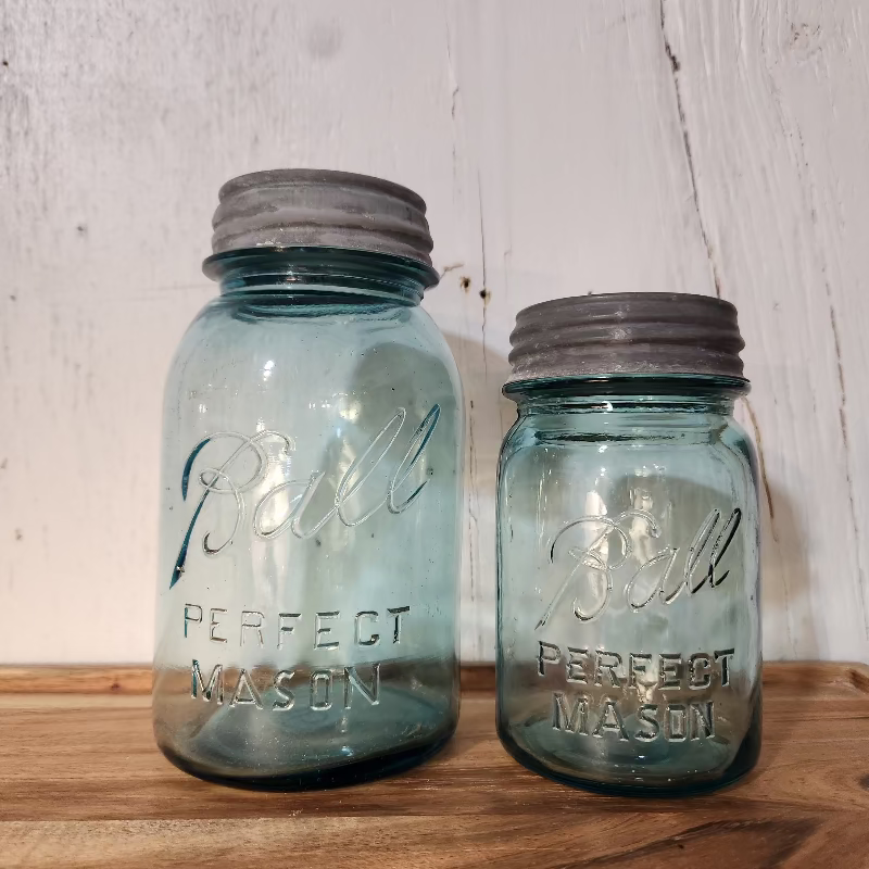 Blue Ball Mason Jar