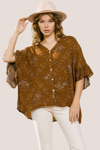 Boho Oversized Blouse