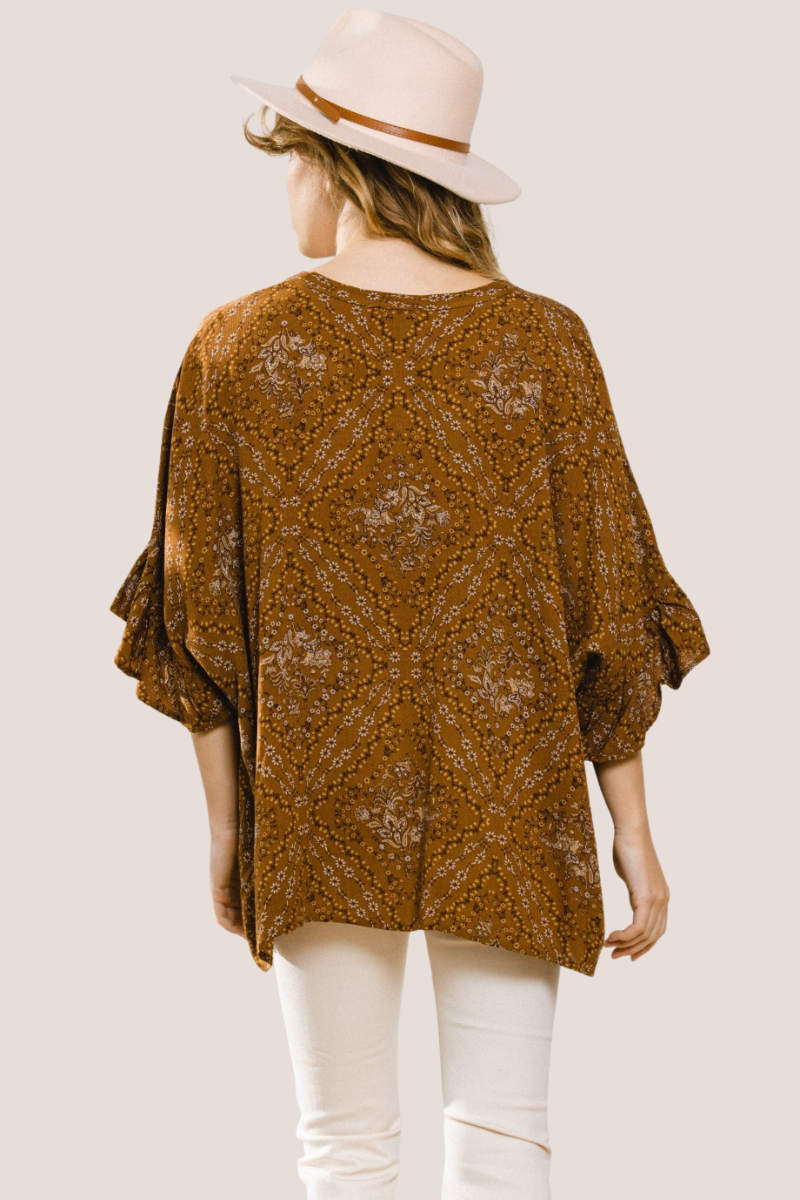 Boho Oversized Blouse