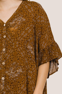 Boho Oversized Blouse
