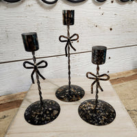 Bow Candlestick Holder