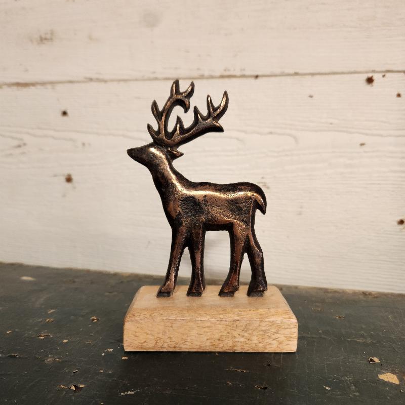 bronze reindeer