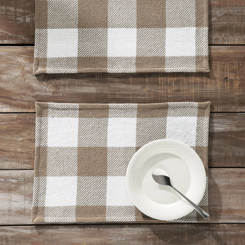 Buffalo Check Table Linen