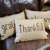 Burlap Pillow