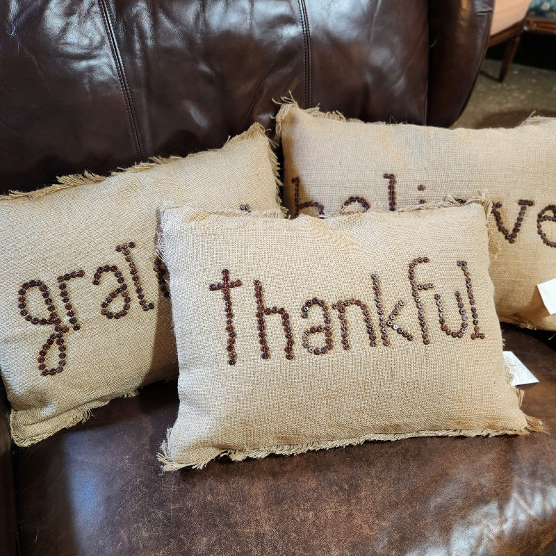 Burlap Pillow