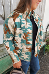 Camo Quilted Jacket
