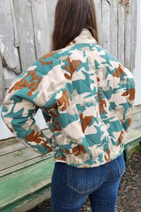 Camo Quilted Jacket