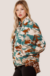 Camo Quilted Jacket