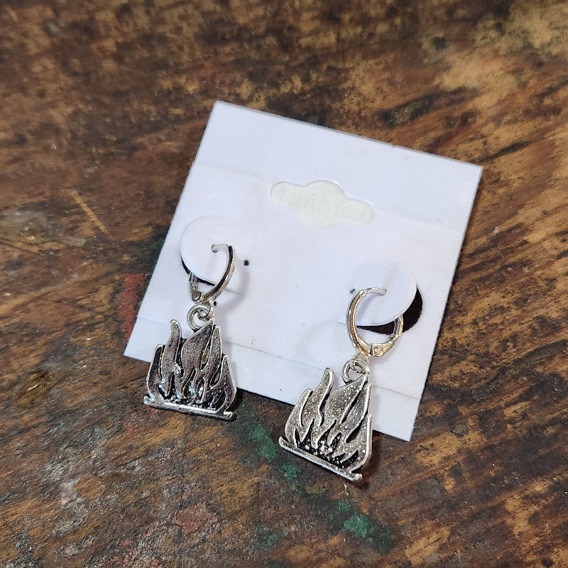 Camping Dangle Earrings
