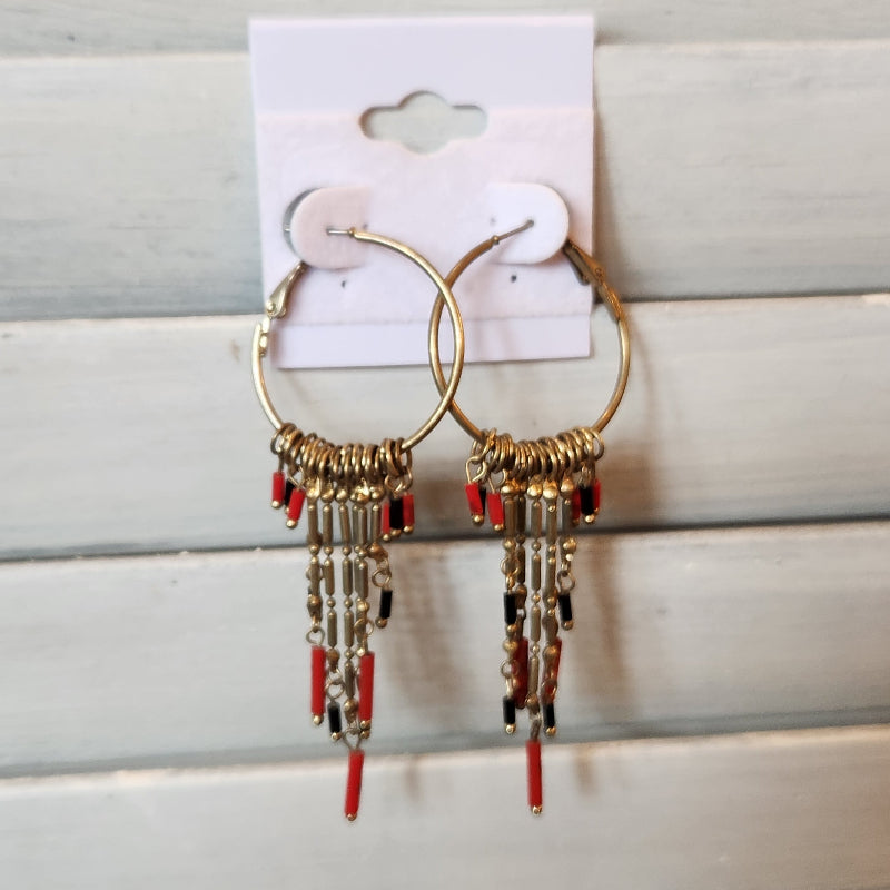 Chandelier Hoop Earring