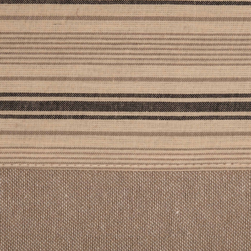 Charcoal Stripe Table Runner
