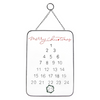 Christmas Calendar Sign