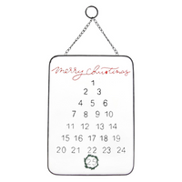 Christmas Calendar Sign
