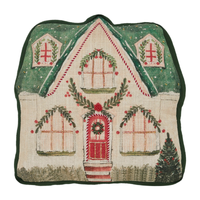 Christmas Cottage Pillow