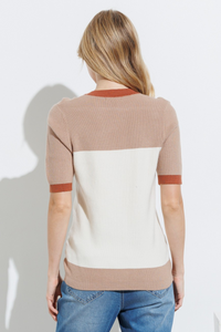 Colorblock Short Sleeve Top