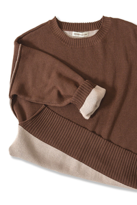 Contrast Trim Sweater
