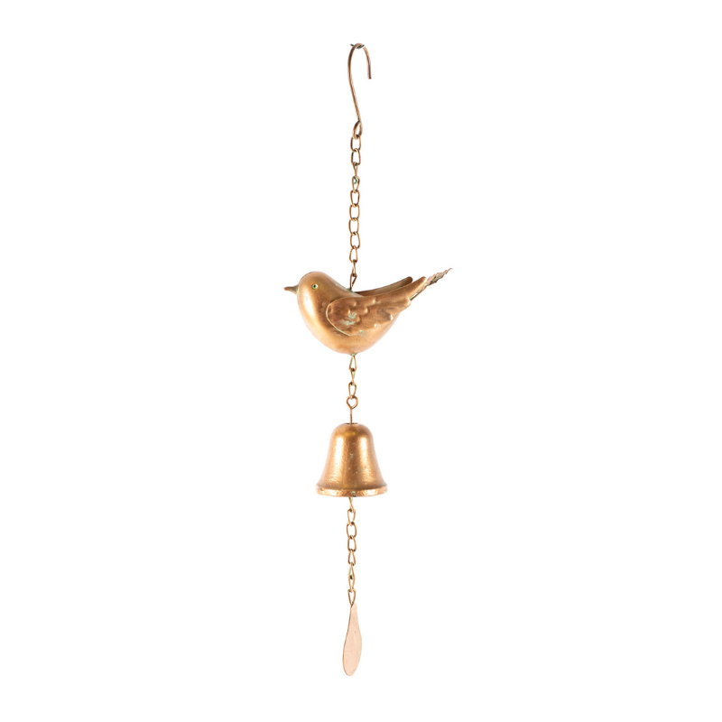 Copper Bird Windchime