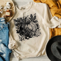 Cream Pumpkin Sweatshirt
