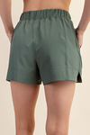 Crinkle Woven Shorts