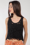 Crochet Crop Tank Top