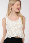 Crochet Crop Tank Top