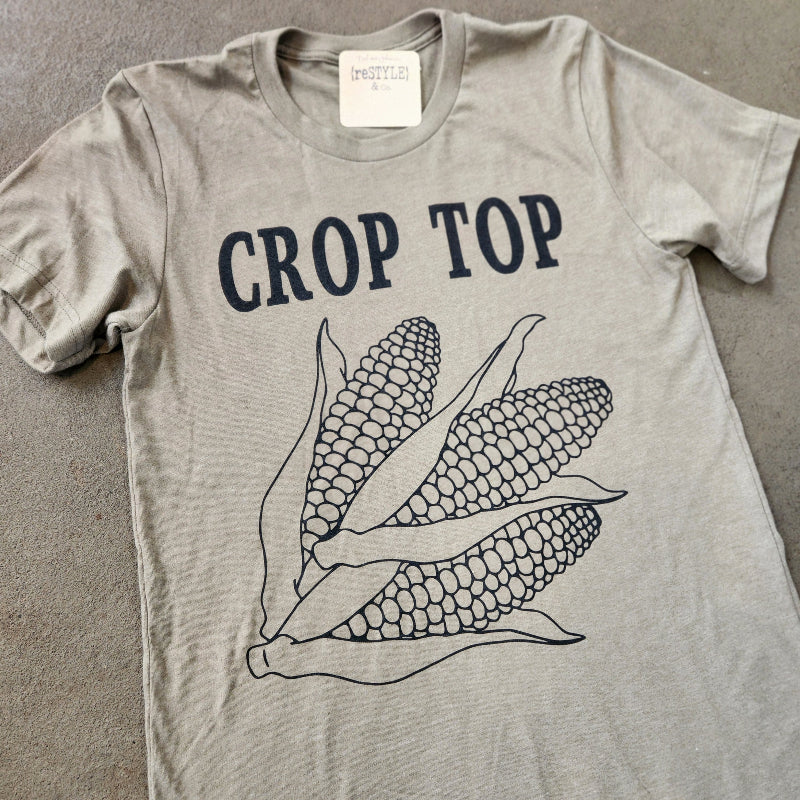 Crop Top Graphic Tee