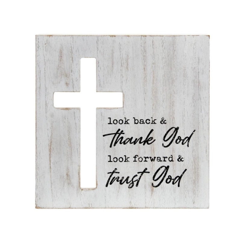 Cut out Cross Box Sign