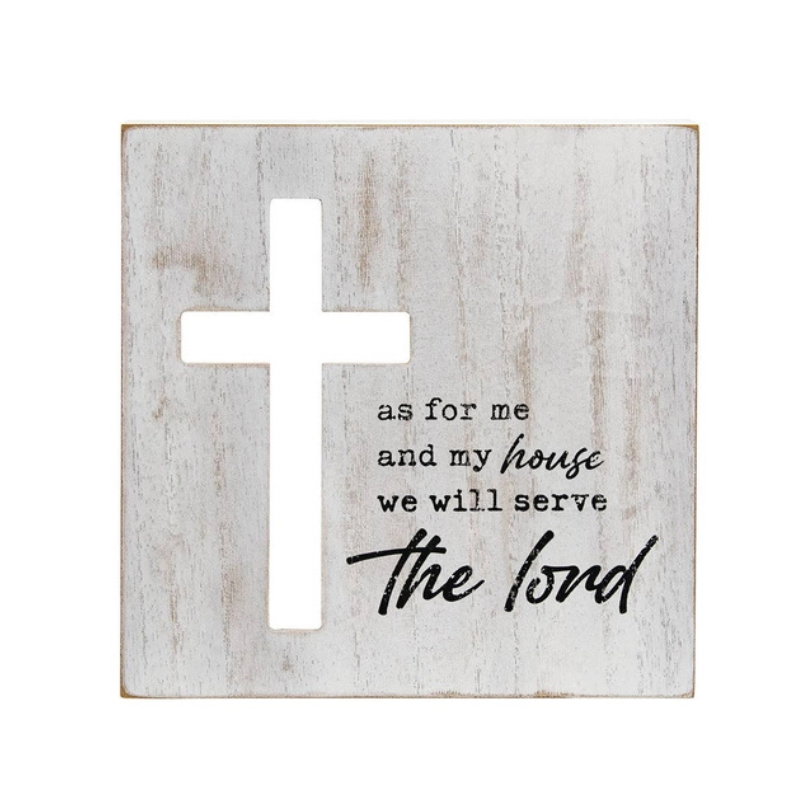 Cut out Cross Box Sign