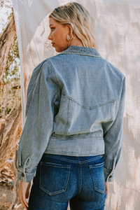 Denim Moto Jacket