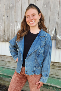Denim Moto Jacket