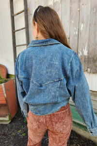 Denim Moto Jacket