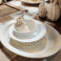 Distressed Acorn Ornament