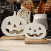 Enamel Jack-O-Lantern Stand