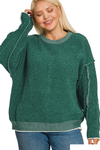 Exposed Seam Sweater