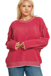 Exposed Seam Sweater
