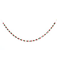 Felt Red & Green Pom Garland