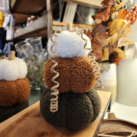 Fleece Pumpkin Stack