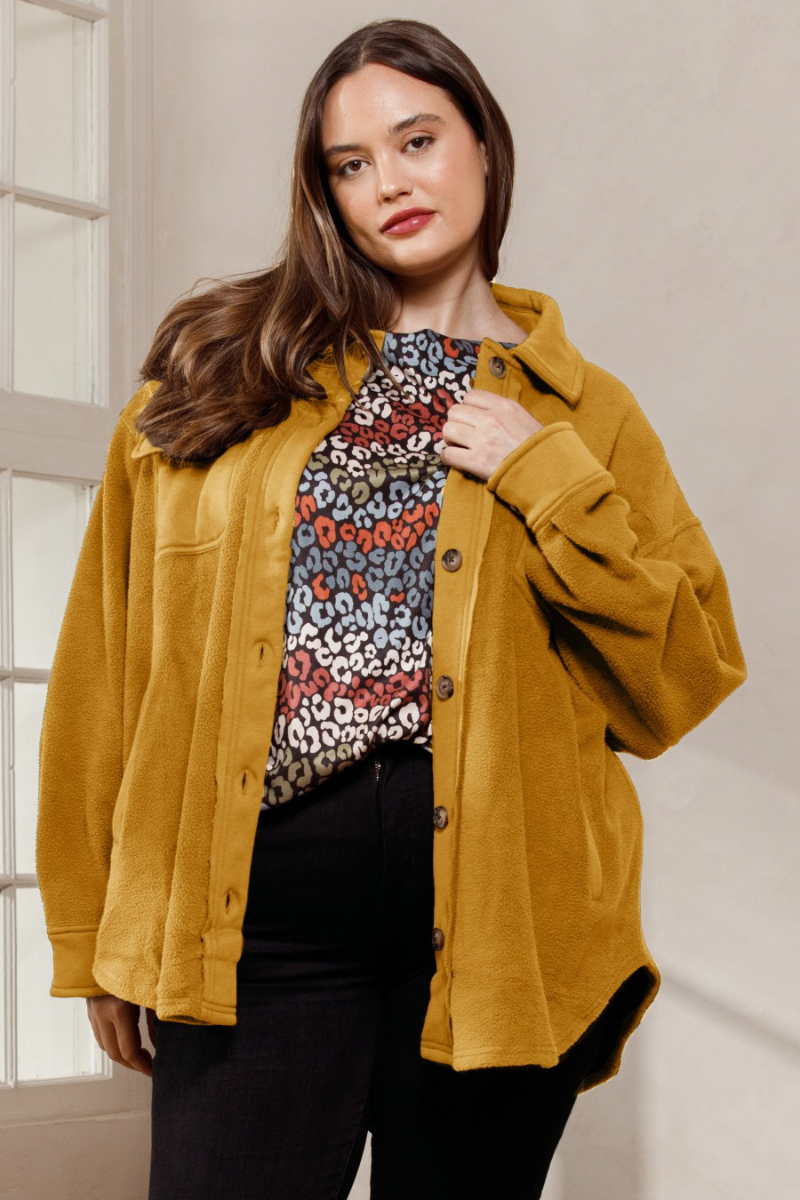 Fleece Shacket