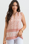 Floral Border Top