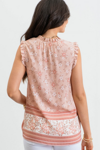 Floral Border Top