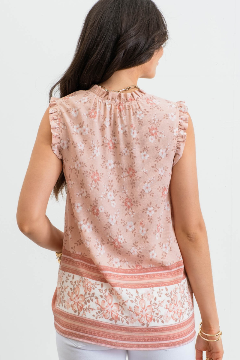 Floral Border Top